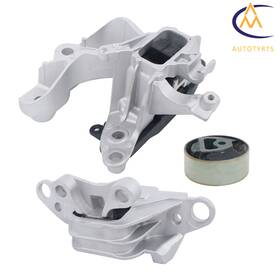 2877924 Nurniacl 3pcs Auto Trans Mounts And Engine Mount Set A5941/a5942 For 17-19 Chevy Cruze 1.4l
