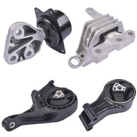 23144105 Oe Quality 3196 3353 3194 3393 4x Engine Motor Mount And Auto. Trans. Set For Chevy Malibu 13-15 L4 2.5l