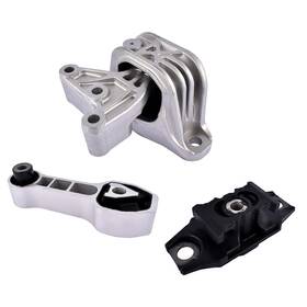 9876 Oe Quality 9893 3pcs Engine Motor Transmission Mount For Fiat 500 Abarth 2012-18 9895