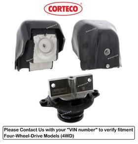 3m9160536427063 Oem Original Corteco Mounts Engine Mount Transmission 3pcs For Mercedes Sprinter 2500 3.0l 4wd