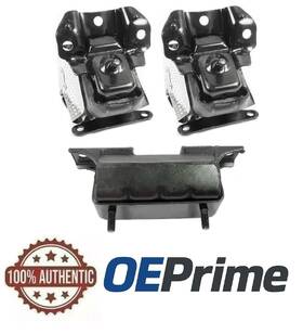 Teap-apm872 Oeprime For Cadillac Escalade Esv Ext 6.2l 4wd Auto Engine Motor And Trans Mount Set 3pcs
