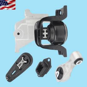 9712 Partsebuy 710422957997 4x Engine Motor Mount Kit For 13-19 Nissan Sentra 1.8l Auto 9818 9699 9717