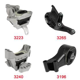 Pmt178398 Partsmarket2018 Motor And Trans Mount Set Of 4 Fit For Buick 2016-2019 Cascada L4 1.6l 3223 At Mt