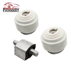 A2202400518 Pathfindery 1402401818 3pcs Hydraulic Engine Transmission Mount Set Fits For Mercedes-benz 1998-2011