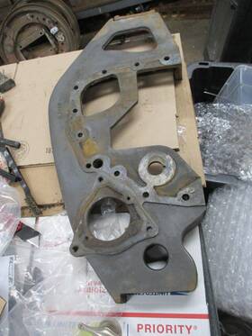 123563 Pierce-arrow 1929 Model 133 Inner Timing Cover Engine Mount Plate