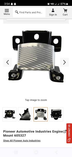 605327 Pioneer Engine Mount
