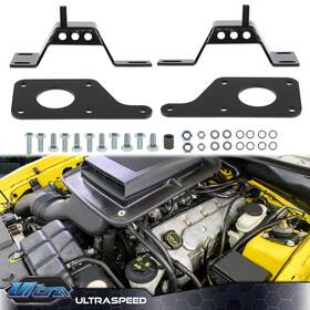 Pit660819-3 Pit66 Fit For 79-04 Mustang Ls1 5.3l Engine Swap Adapter Plates With 4.6l Solid Mounts