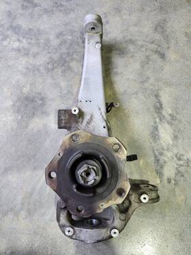 970.341.157.04 Porsche 10-16 Panamera 970 Oem Left Front Suspension Spindle Hub Knuckle