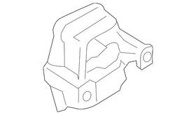 Pac-199-381 Porsche Genuine Engine Mount