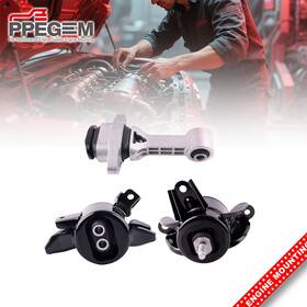 Emspp0063 Ppegem Motor And Trans Mount Set 3pcs Fits 2011-2016 Hyundai Elantra 1.8l With Auto