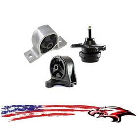 A4539 Premium Engine And Transmission Mounts Brand A6595 A6588 01-05 El Civic Gx Hx Cvt Automatic Mount 3pc Kit