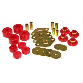Tlx-pro18-103-cl360a70 Prothane Body Mount Kit For Toyota Tacoma 1995-2000 Red