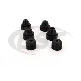 Tlx-pro7-101-bl-cl360a70 Prothane Body Mount Kit For Chevy C10 1967 68 69 70 71 1972 Black