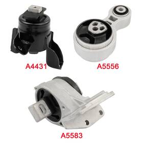 Ec184710pp Quality Autoparts 3pcs Engine And Transmission Mount Torque Strut For Ford Fusion 10-12