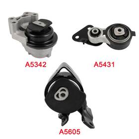 Q18413801a Quality Autoparts 3pcs Engine Motor And Transmission Mount For Ford Edge 07-10 A5342 A5431 A5605 Epa