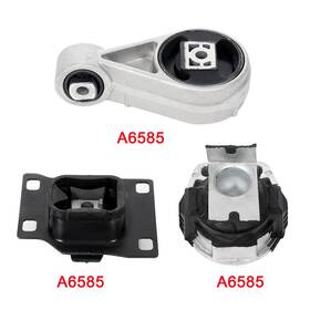 Pb104358 Qualitys Autoparts Engine Motor And Transmission Mount Set 3pcs For Ford Focus 2.0l 2.3l 2005-2007