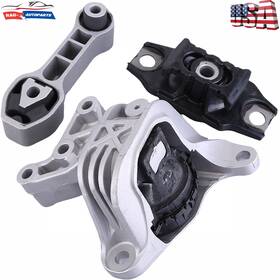 Rag 710412962260 Engine Motor And Trans. Mount W. Torque Strut 3pcs For Fiat 500 2012-2018