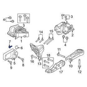 6510640aa Ram Oe For Promaster 3500 2014-2017 Engine Mount Bolt
