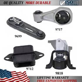 Mco21102022219 Reliableautospares Set Of 4 Engine Motor And Trans Mount For Nissan Sentra 1.8l 2013-2019 Auto