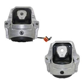 Kr-emt363-364-ca Rockplanet 2pcs Front Lh Rh Engine Motor Mounts For 2008-17 Audi A4 A5 Q5 Quattro 1.8l 2.0l