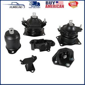 Qmp-i08j0099 Rumbling-carparts Engine Motor Mount Kit For 2003 04 2005 2006 2007 Honda Accord 3.0l A4525 A4544