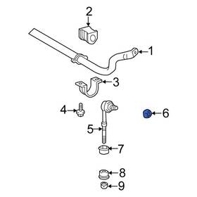 90178a0080 Scion Oe For Im 2016 Rear Engine Mount Nut