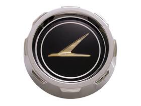 C4bz-9030-a Scott Drake Fuel Tank Cap Die-cast Zinc Black/chrome Ford Each