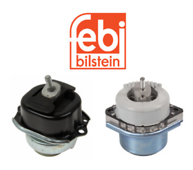639616601 Set Of 2 Engine Motor Mounts L R With Transmission Mount For Mercedes E320