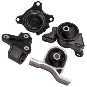 Defz4c Set Of 4 Motor And Transmission Mount For Honda Civic 1.7l 2001-2005 Auto Trans