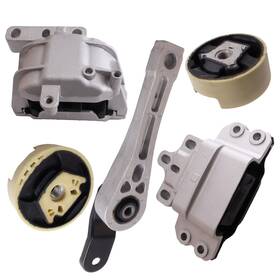 Eua300643 Sherxibo Set Of 5 Engine And Transmission Mounts For 2006-2018 Vw A3 Beetle Golf Jetta