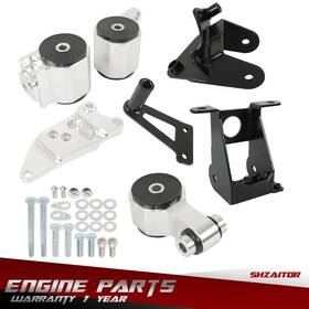 Ie1063296es Shzaitor Engine Motor Mount K20 K24 Fa Fg For Honda Civic Acura Coupe Si 2006-2011