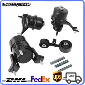 9211 Sinocmp 9148 9165 9237 4pcs Engine Motor And Trans Torque Strut Mounts For Toyota Camry 2.4l Auto