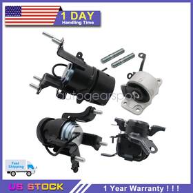 12371-0p290 Soillar For Toyota Camry 18-22 L4-2.5l Gas 4pcs Engine Mounts And Automatic Trans Mount