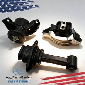 21950-0u000 Soillar New For Hyundai Creta 2015-2022 Engine Mounting Set Of 3 Rear Right Left