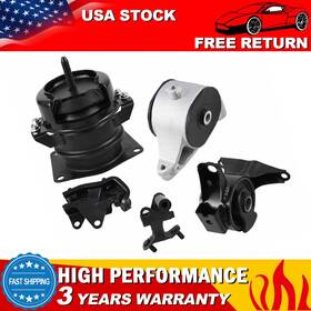 50805s3v010 Sp 5pcs Motor And Trans Mount Fit 2006-2008 Honda Ridgeline 3.5l - Auto