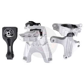 A65136 Speedparts-x Engine Motor And Transmission Mount 3x For Honda Civic 2016-2021 Automatic