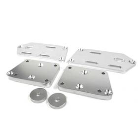 28981150bk Speedway Motors Gm Ls To Fits Mustang Motor Mount Kit