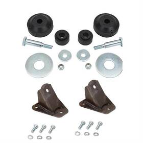 9100892 Speedway Motors Steel Side Engine Mounts And Bolt Through Cusion Kit Fits Chevy V8