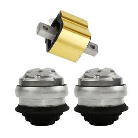 169652 Sqpa 3x Mercedes C S E Class L&r Engine Motor Rear Transmission Mount 98-11 S430 E320