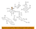901000354 Subaru Oem Legacy Engine Motor Transmission-center Bracket Mount Bolt