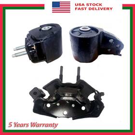 Cesa-sam4636 Sun Auto Set 3pcs For 15-17 Lincoln Navigator 3.5l Rwd Engine Motor And Auto. Trans. Mount