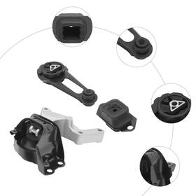 A4361 Tbvechi A7368 A7369 For Nissan Versa Note 1.6l 2012-2015 2016 2017 Engine Motor Trans Mount Set 3pcs