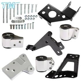 490716 Techme17 Engine Mount Bracket For K-swap Honda Civic Eg K20 K24 K-series Dc Eg6 1992-1995