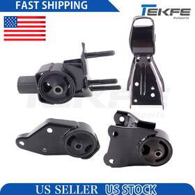 Emste0356 Tekfe For 1999 - 2002 Nissan Quest 3.3l Motor And Trans Mount Set 4pcs