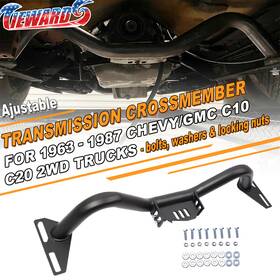 Ti-c628 Tiewards Adjustable Ls Lt 2wd C10 C20 Transmission Cross Member For 1963-87 Chevy/gmc