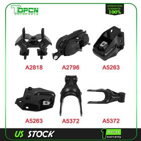 Fe177474 Topcn-autoparts Set Of 6 Engine Motor&trans Mount For 2006 2007 2008-2011 Chevrolet Impala 3.5l