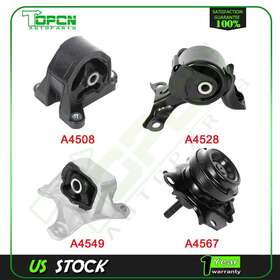 Ta10433901p Topcn-autoparts 4x Trans Engine Motor Mount 4549 4503 4508 4528 M585 For 2002-06 Acura Rsx 2.0l