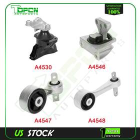 Ta10435601p Topcn-autoparts For 2006 2007 2008 2009 Honda Civic 1.8l Standard Engine Mount Set 4pcs A4530