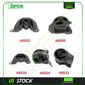 Ta16004601p Topcn-autoparts 1993 Honda Civic Del Sol 1.5/1.6l Engine Motor Mount Kit 5pcs For Manual Trans