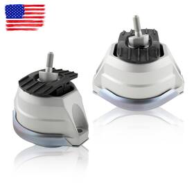 2116762608 Topgearsltd Front L And R Engine Mount Set 2pcs. 2004-2010 For Bmw 525i 528i 530i 2.5l 3.0l